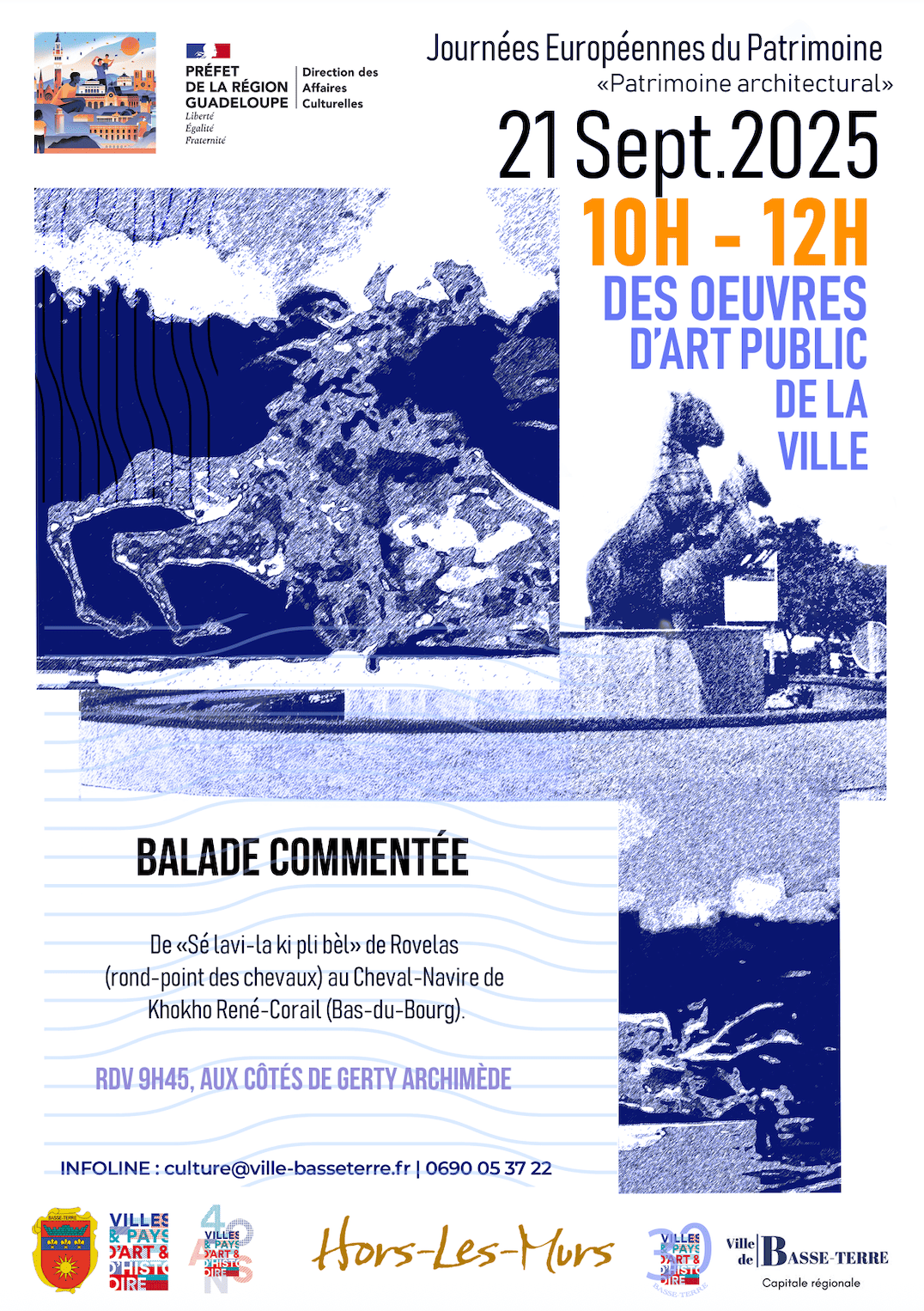 Dimanche 21 septembre - visite guidée des oeuvres publiques de la Ville